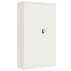 Armario archivador de acero blanco 105x40x180 cm