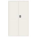 Armario archivador de acero blanco 105x40x180 cm