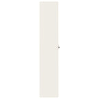Armario archivador de acero blanco 105x40x180 cm