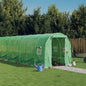 White Steel Greenhouse 10 m² 5x2x2.3 m