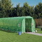 White Steel Greenhouse 10 m² 5x2x2.3 m