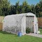 White Steel Greenhouse 10 m² 5x2x2.3 m