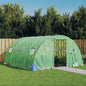 White Steel Greenhouse 10 m² 5x2x2.3 m