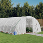 White Steel Greenhouse 10 m² 5x2x2.3 m