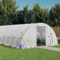 White Steel Greenhouse 10 m² 5x2x2.3 m