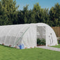 White Steel Greenhouse 10 m² 5x2x2.3 m