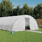 White Steel Greenhouse 10 m² 5x2x2.3 m
