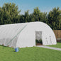 White Steel Greenhouse 10 m² 5x2x2.3 m