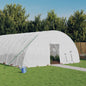White Steel Greenhouse 10 m² 5x2x2.3 m