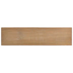 Mesa consola de madera de ingeniería 110x30x76 cm