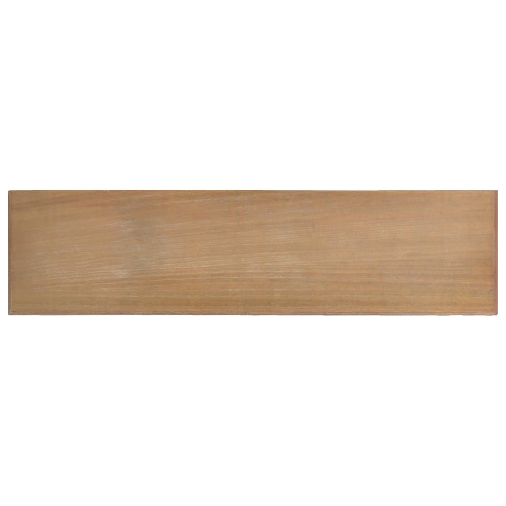 Mesa consola de madera de ingeniería 110x30x76 cm