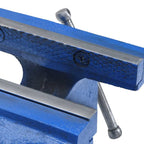 Tornillo de banco hierro fundido azul 150 mm