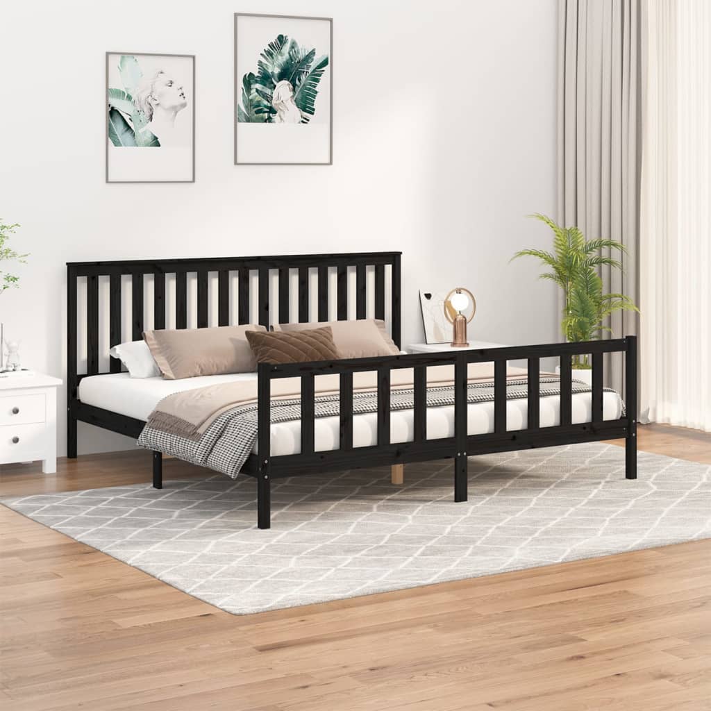 Cama apilable de madera pino maciza 100x200 cm