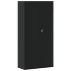 Armario archivador de acero negro 90x40x220 cm