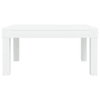Tumbona con cojines PP blanco