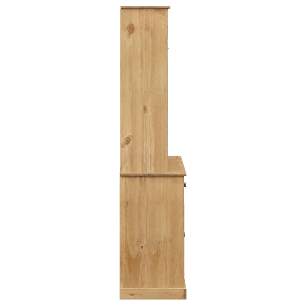 Aparador alto VIGO madera maciza de pino 78x40x175 cm