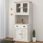 VIGO Tall Solid Pine Sideboard 78x40x175 cm