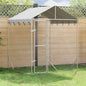 Galvanized steel outdoor dog kennel 2x10x2 m
