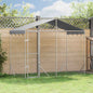 Galvanized steel outdoor dog kennel 2x10x2 m