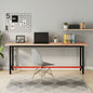 Banco de trabajo madera maciza acacia rectangular 100x60x83 cm