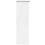Armario BODO madera maciza de pino blanco 146x53,5x173 cm