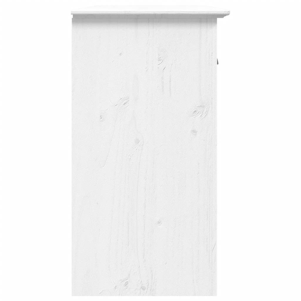 Aparador BODO madera maciza de pino blanco 115,5x44x80 cm
