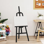 Caballete de pintura madera maciza de haya 100x104x172 cm