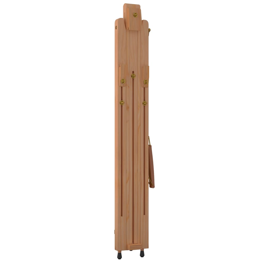 Caballete de pintura madera maciza de haya 100x104x172 cm