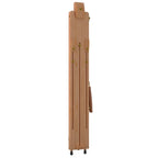 Caballete de pintura madera maciza de haya 100x104x172 cm