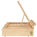 Caballete de sobremesa con cajón madera de pino 33,5x25,5x7cm