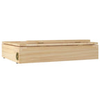 Caballete de sobremesa con cajón madera de pino 33,5x25,5x7cm
