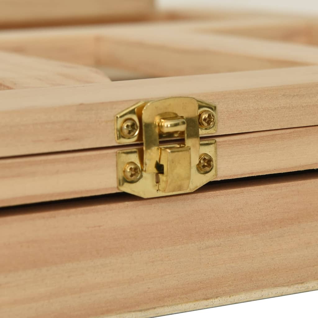 Caballete de sobremesa con cajón madera de pino 33,5x25,5x7cm