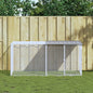 Gallinero con techo acero galvanizado antracita 1003x98x90 cm