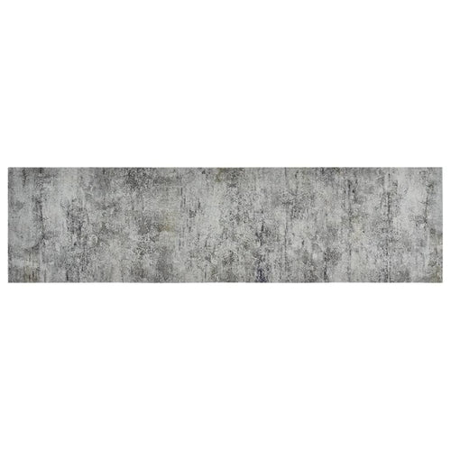 Washable kitchen rug, velvet, concrete look, 45x150cm