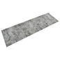 Alfombra de cocina lavable terciopelo aspecto hormigón 45x150cm