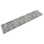 Alfombra de cocina lavable terciopelo aspecto hormigón 45x150cm