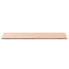 Encimera de baño madera maciza de haya 100x50x1,5 cm