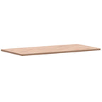 Encimera de baño madera maciza de haya 100x50x1,5 cm