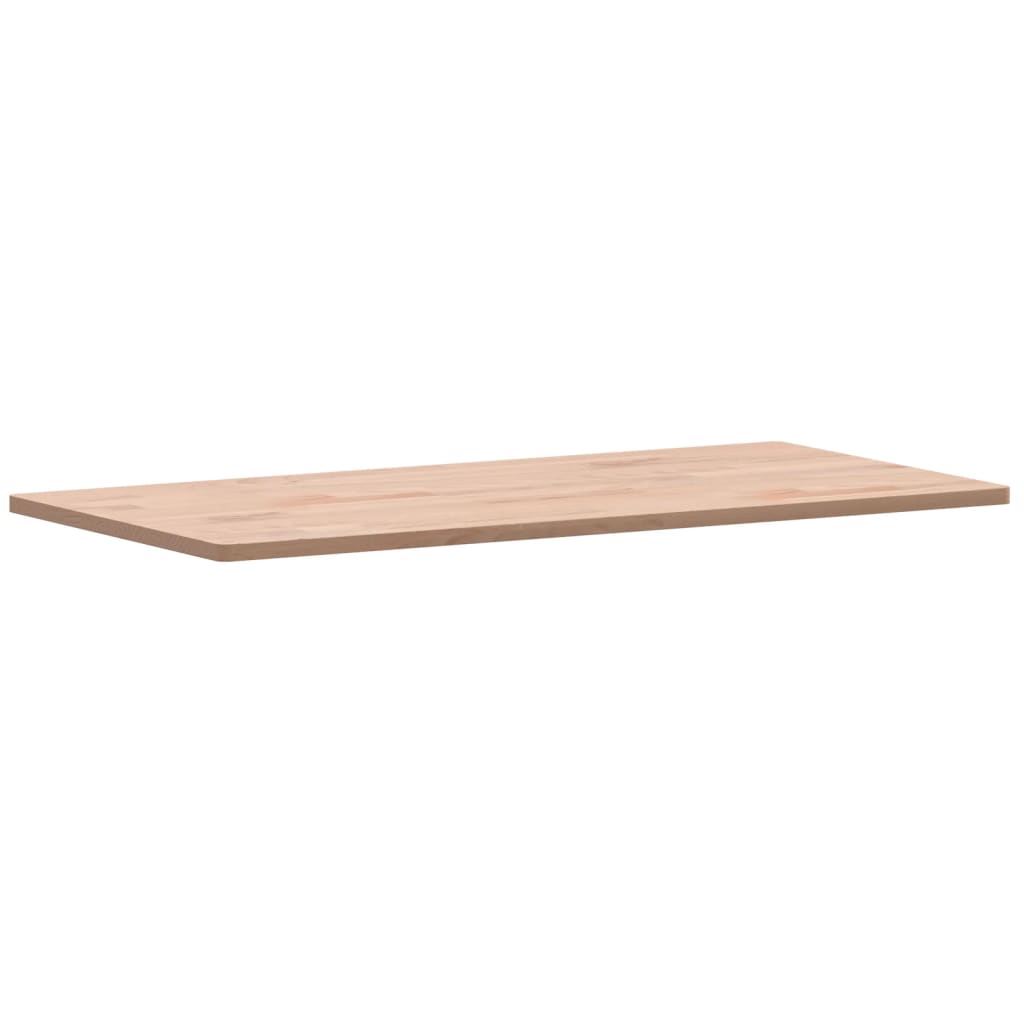 Encimera de baño madera maciza de haya 100x50x1,5 cm