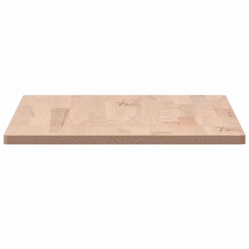 Encimera de baño madera maciza de haya 100x50x1,5 cm