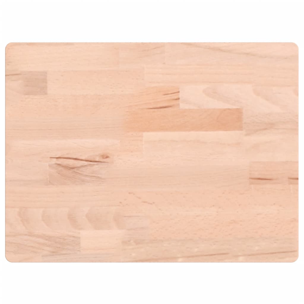 Tabla de cortar madera maciza de haya 40x30x4 cm