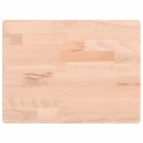 Tabla de cortar madera maciza de haya 40x30x4 cm