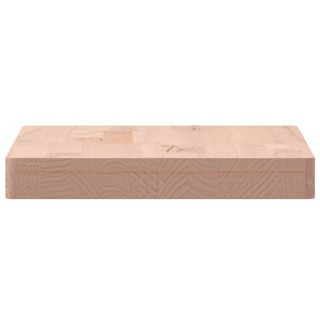 Tabla de cortar madera maciza de haya 40x30x4 cm
