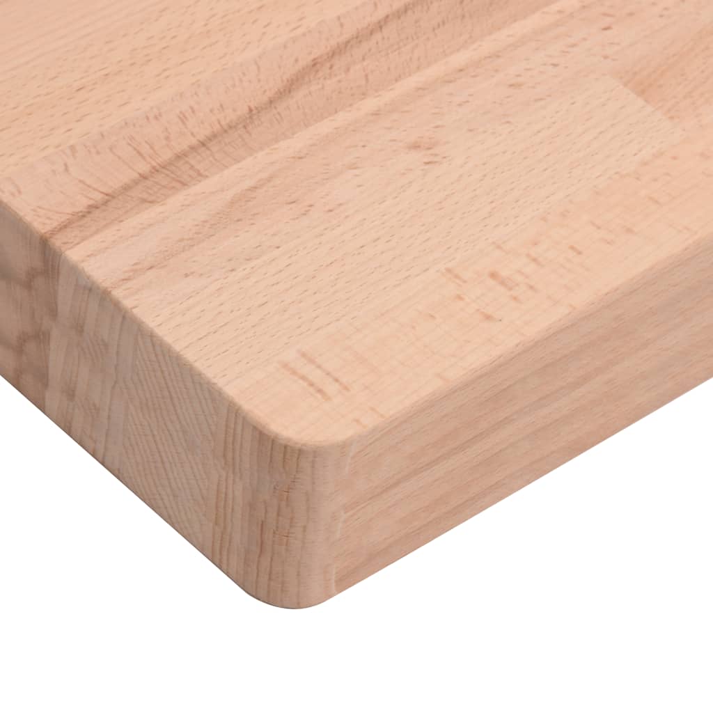 Tabla de cortar madera maciza de haya 40x30x4 cm
