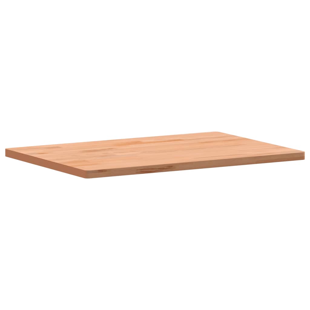 Tablero de escritorio madera maciza de haya 80x55x2,5 cm