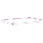 Tablero de escritorio madera maciza de haya 80x55x2,5 cm