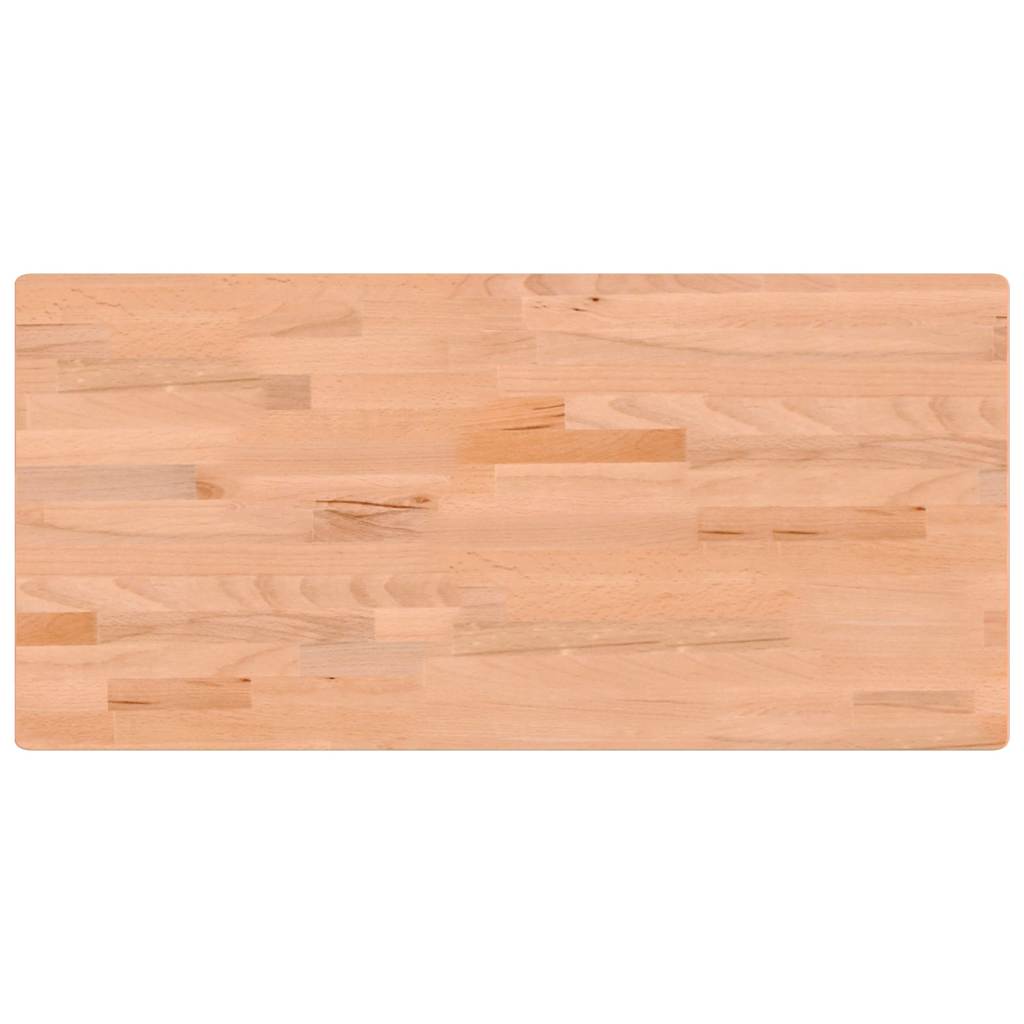 Tablero de escritorio madera maciza de haya 115x55x2,5 cm