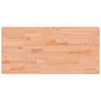 Tablero de escritorio madera maciza de haya 115x55x2,5 cm