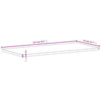 Tablero de escritorio madera maciza de haya 115x55x2,5 cm