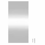 Espejo de pared con luces LED vidrio rectangular 30x60 cm